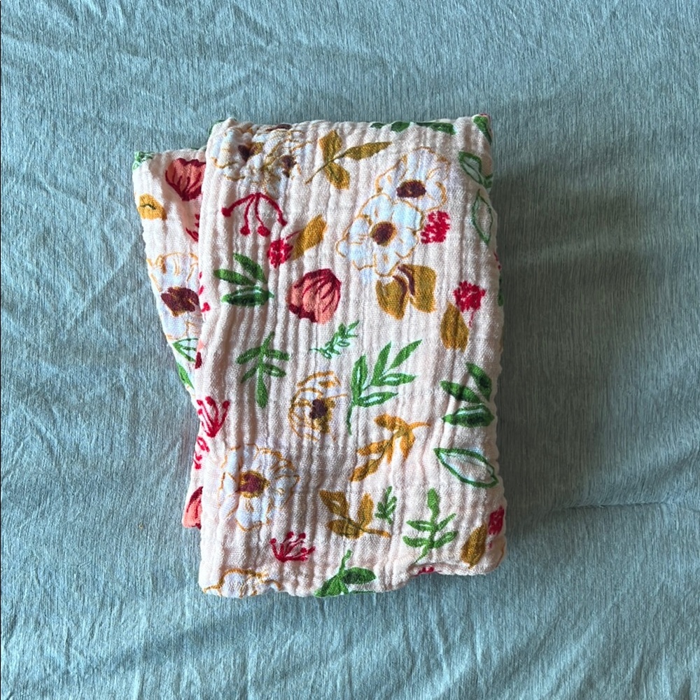 Floral Patterned changing pad cover